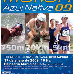 Se realizará el "Triatlón Short Azul 2009"