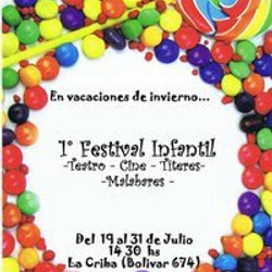 Continúa con mucho éxito el Primer Festival Infantil en La Criba
