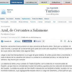 Una turista pasó por la ciudad y escribió en el Diario La Nación que se "enamoró" de Azul
