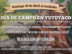 Actividades para la familia en un día de campo en Yutuyaco