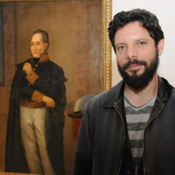 Tras más de un año de restauración, el Mumbat Lab presentó el cuadro del fundador Martín Rodríguez