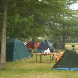 Inauguraron el Camping en Cacharí