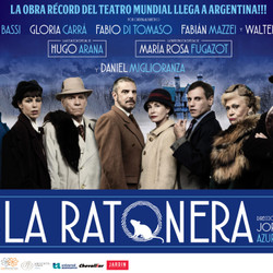 Arana, Fugazot, Carrá, Mazzei y elenco en "La Ratonera"