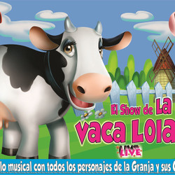 El show de la vaca Lola llega al teatro
