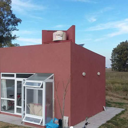 Se construyó la primera Casa Bioclimática en Tapalqué
