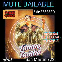 Tambó Tambó este sábado tocará en Mute Bailable